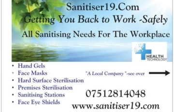 Getting You Back to Work Safely – Sanitiser19.com